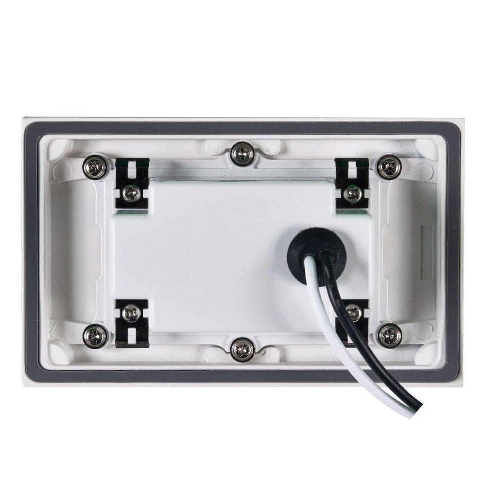 STA11 3.5W Rectangular 12V Low Voltage Waterproof Horizontal 3000K Warm White Integrated LED Aluminum Step Light Wall Lighting Fixture