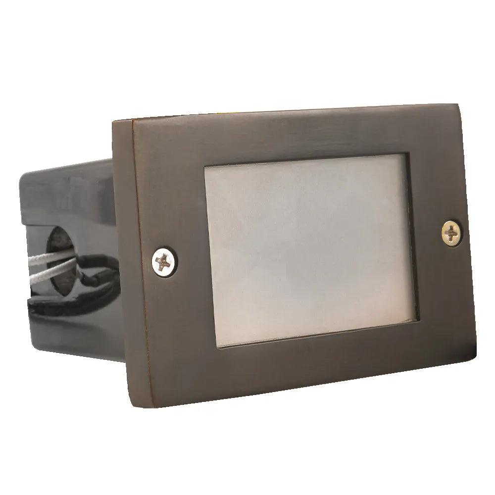 STB15 Horizontal Waterproof LED Brass 12V Low Voltage 4.5