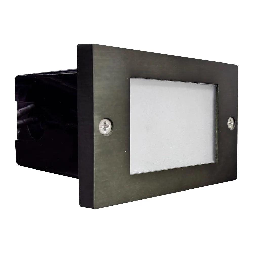 STB15 Horizontal Waterproof LED Brass 12V Low Voltage 4.5