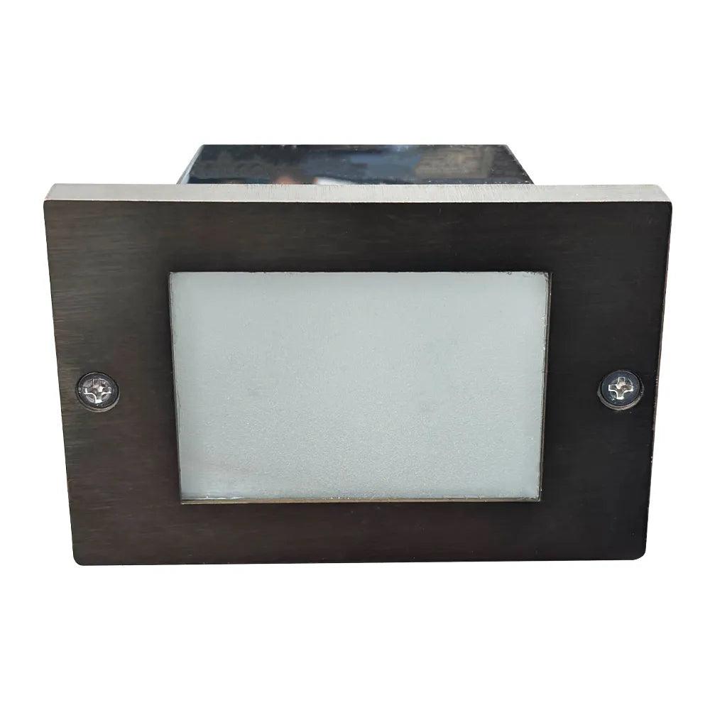 STB15 Horizontal Waterproof LED Brass 12V Low Voltage 4.5