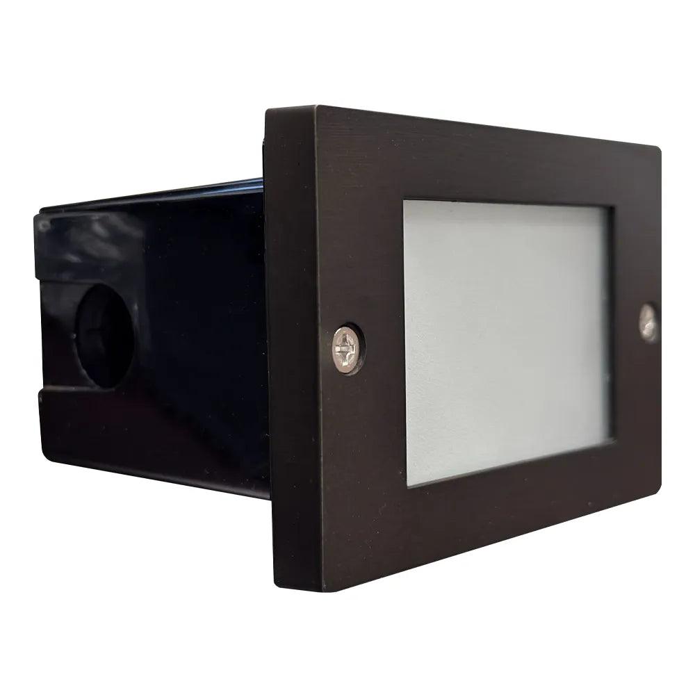 STB15 Horizontal Waterproof LED Brass 12V Low Voltage 4.5