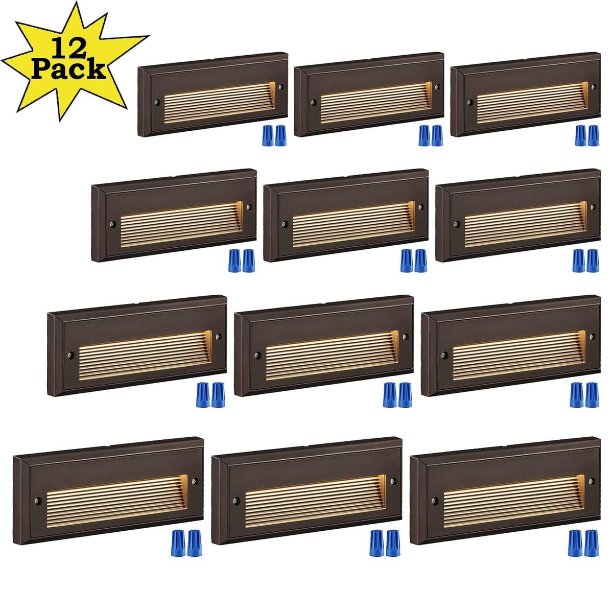 STLA09 12-Pack 3W/4W/5W Selectable Wattage 5CCT Low Voltage 9