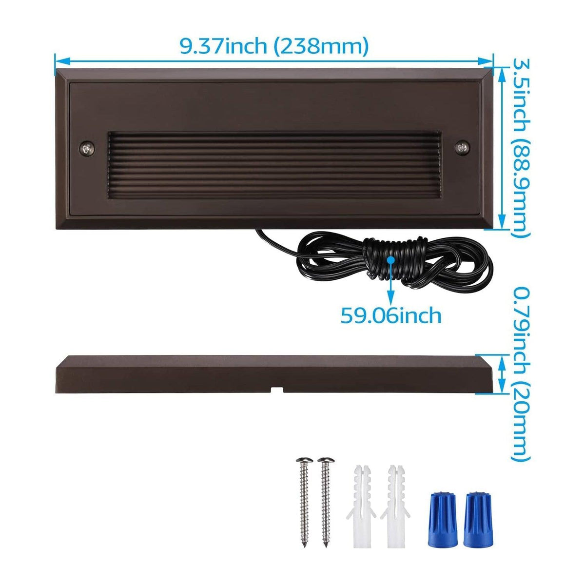 STLA09 12-Pack 3W/4W/5W Selectable Wattage 5CCT Low Voltage 9