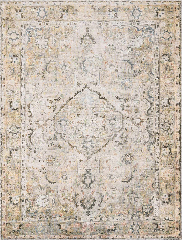 Standon Vintage Flat Pile Washable Rug