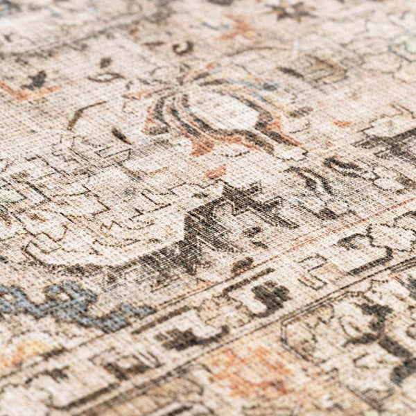 Standon Vintage Flat Pile Washable Rug