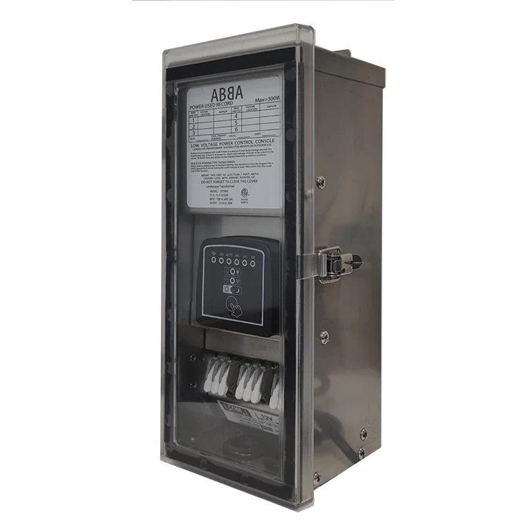 STS300 AC 300W 12V, 15V Low Voltage Stainless Steel Transformer with Photocell & Timer IP65