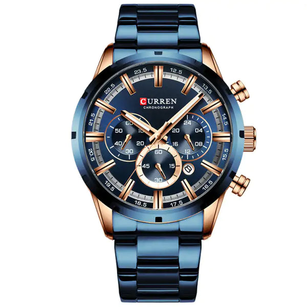 CURREN Precision Chrono Watch - Men's Luxury