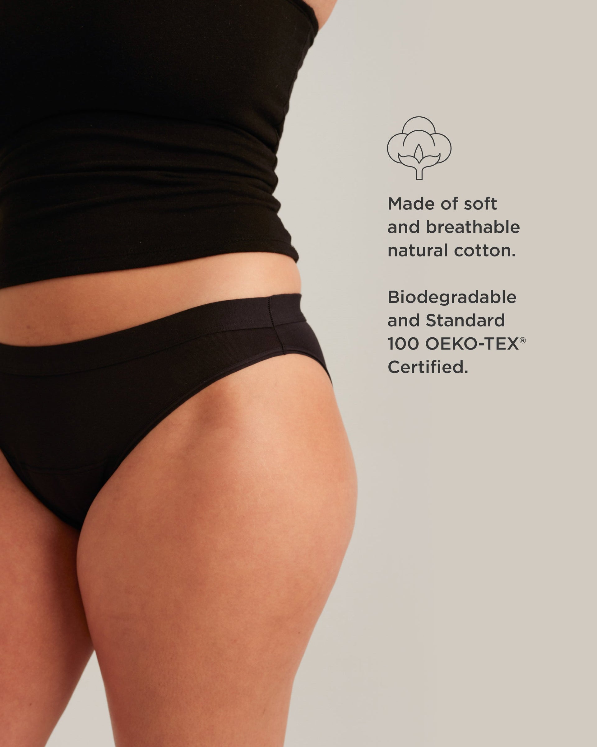 Leakproof Cotton Bikini