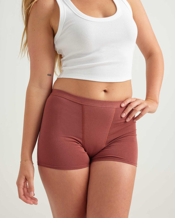 Leakproof Cotton Sleep Short