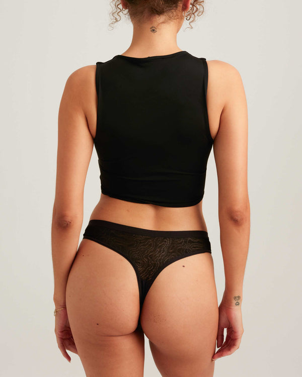Leakproof Lace Thong