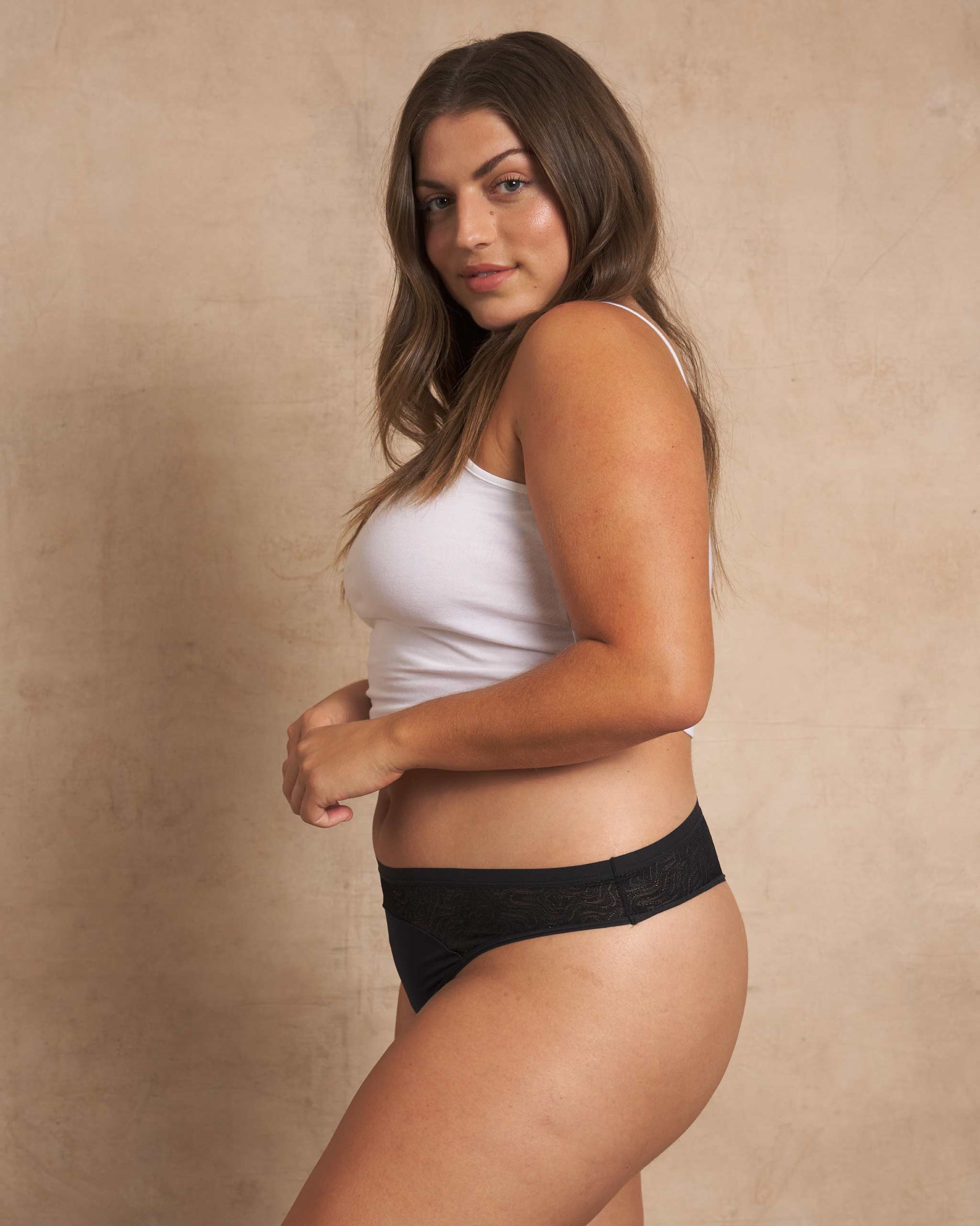 Leakproof Lace Thong