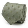 Star Wars Mandalorian Dotted Sage Green Tie