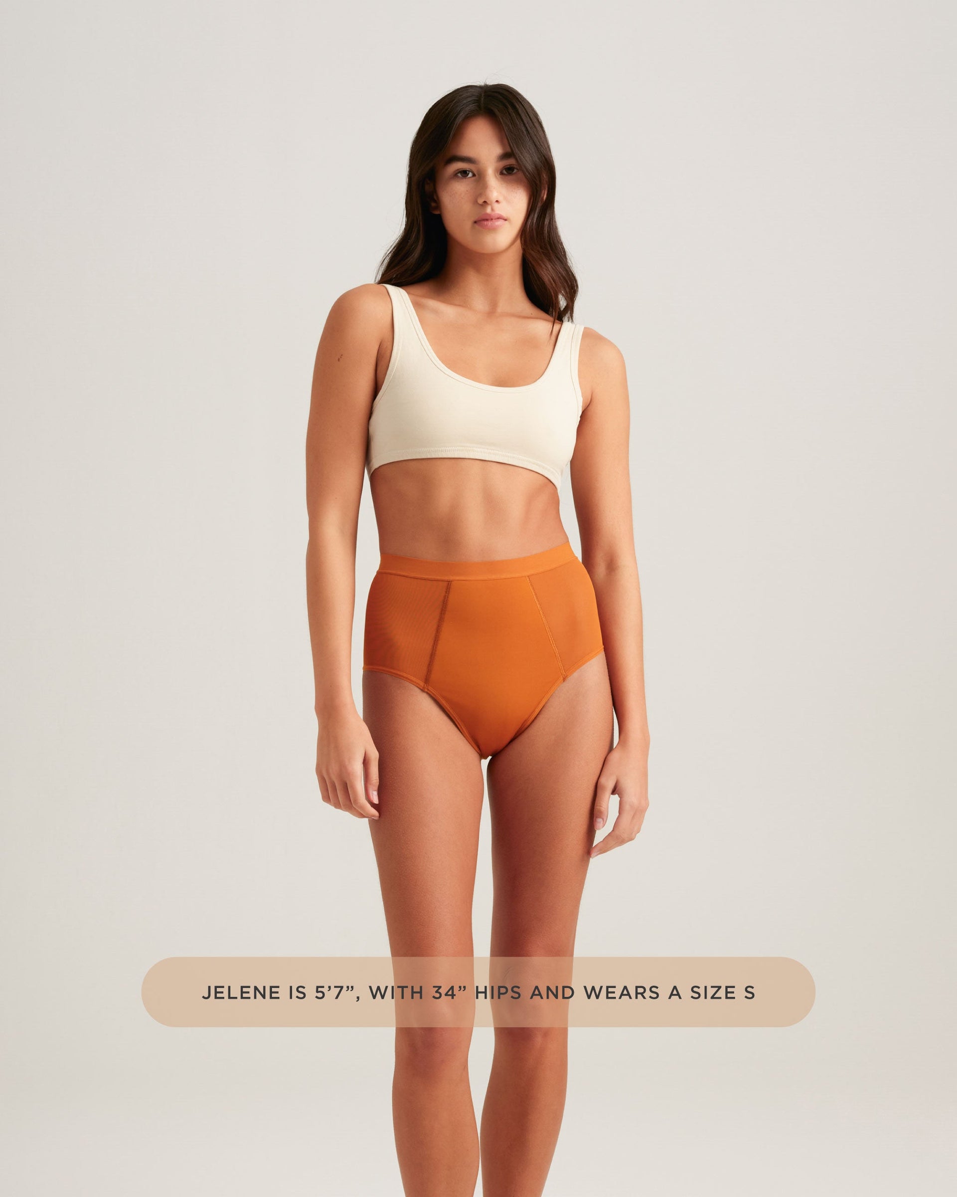 Leakproof French Cut High Waist Full Gusset