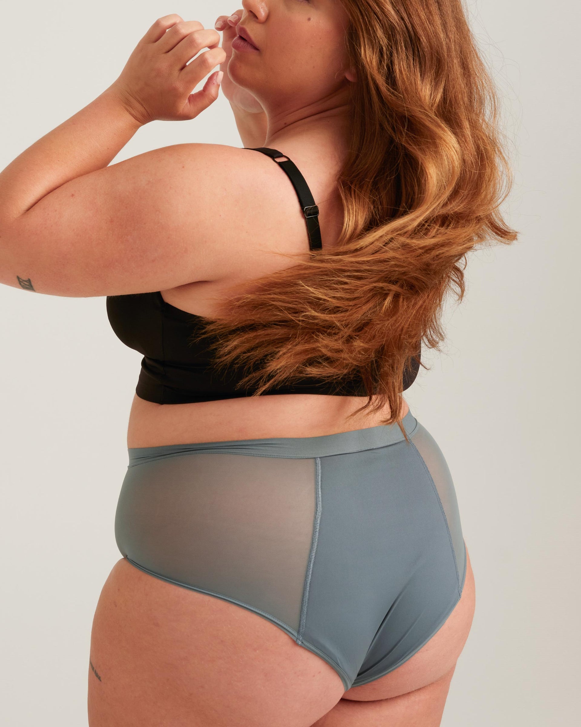 Leakproof French Cut High Waist Full Gusset