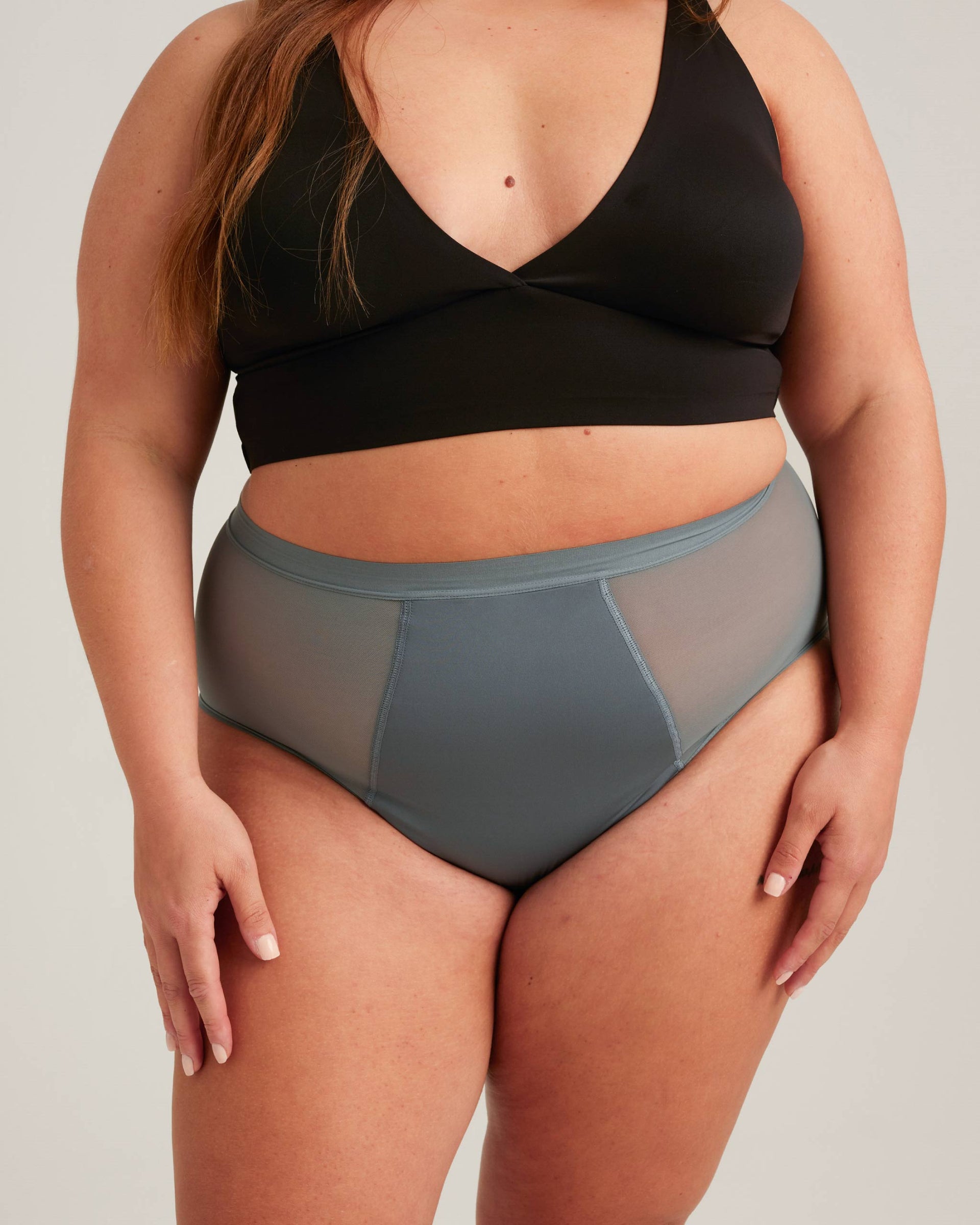 Leakproof French Cut High Waist Full Gusset