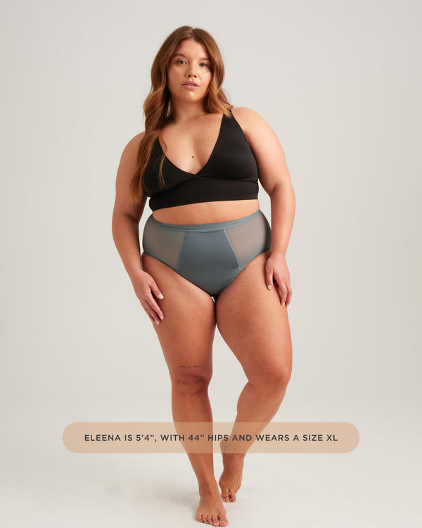 Leakproof French Cut High Waist Full Gusset