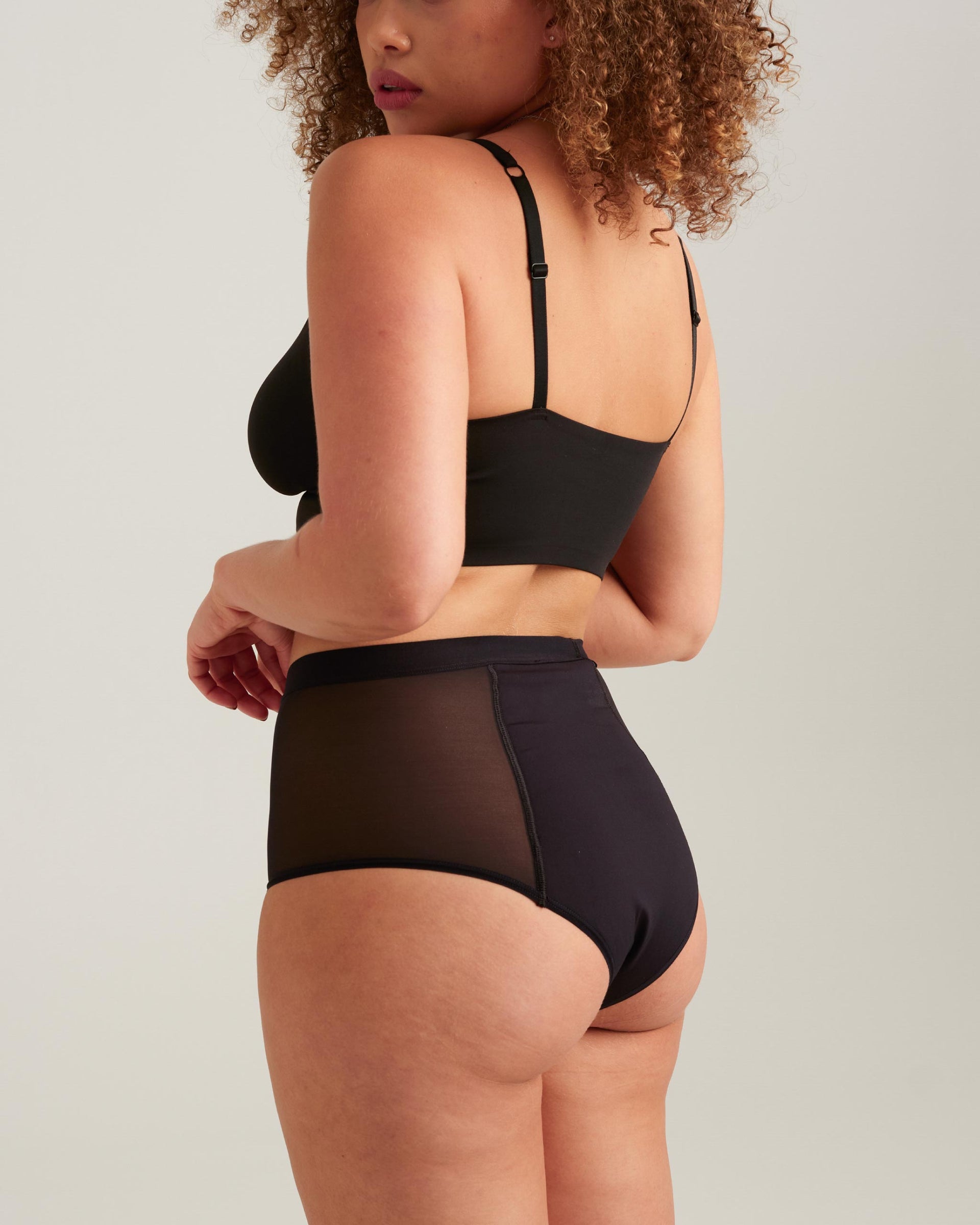 Leakproof French Cut High Waist Full Gusset