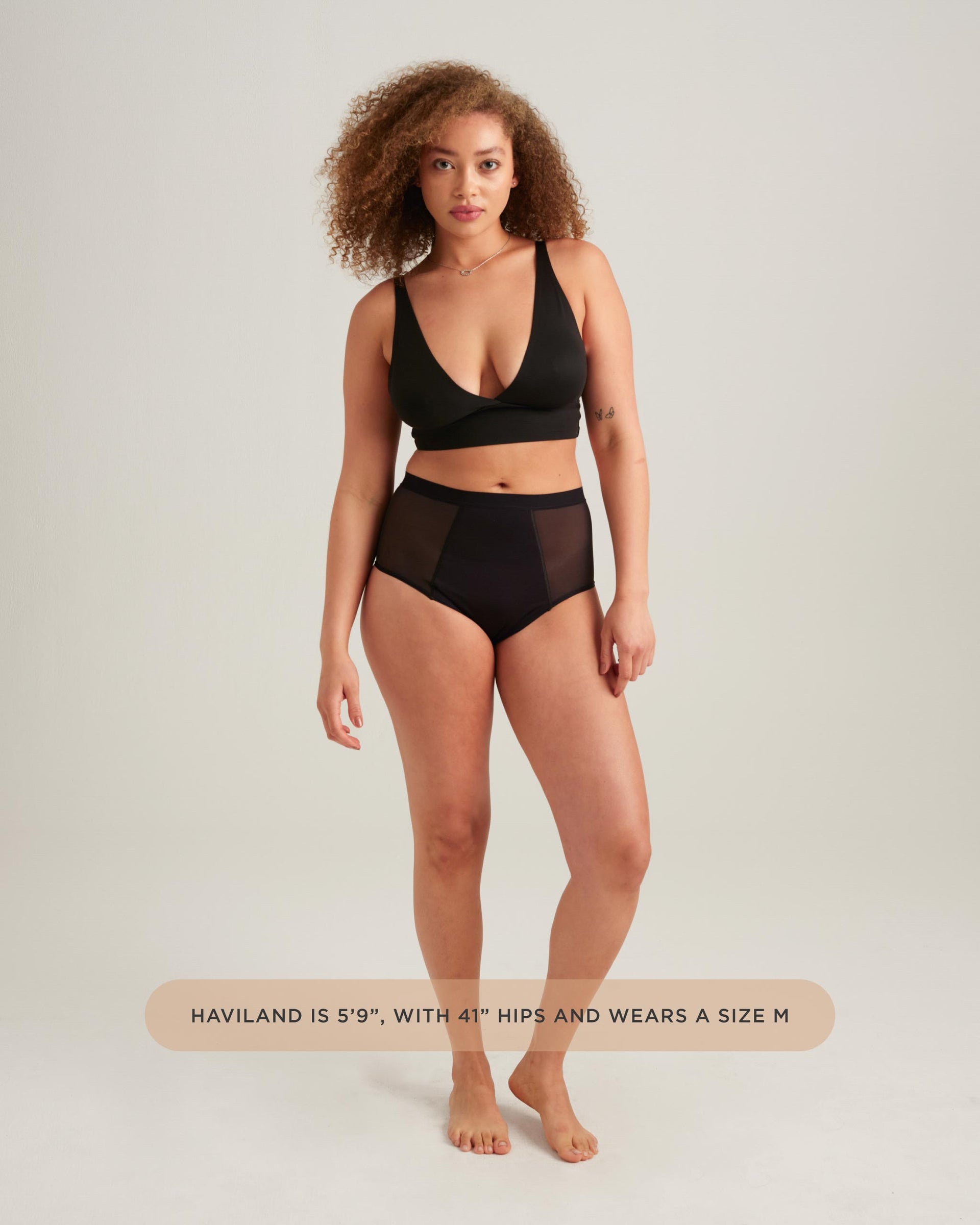 Leakproof French Cut High Waist Full Gusset