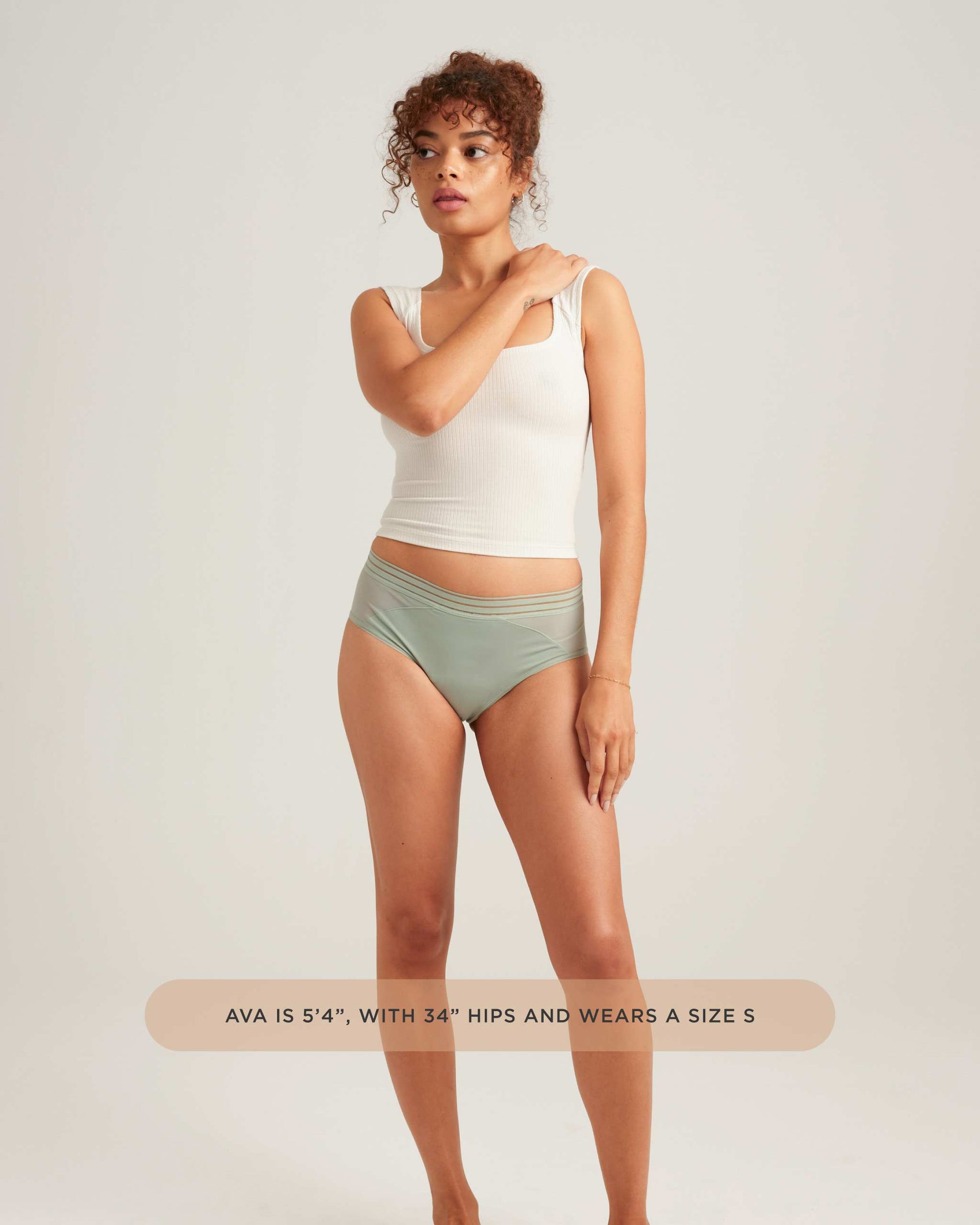 Leakproof Mesh Hipster