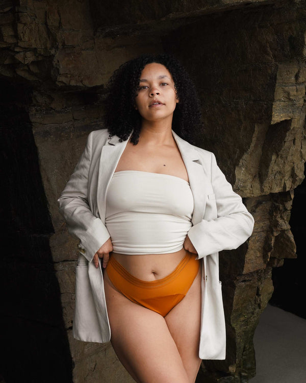 Leakproof Mesh Thong