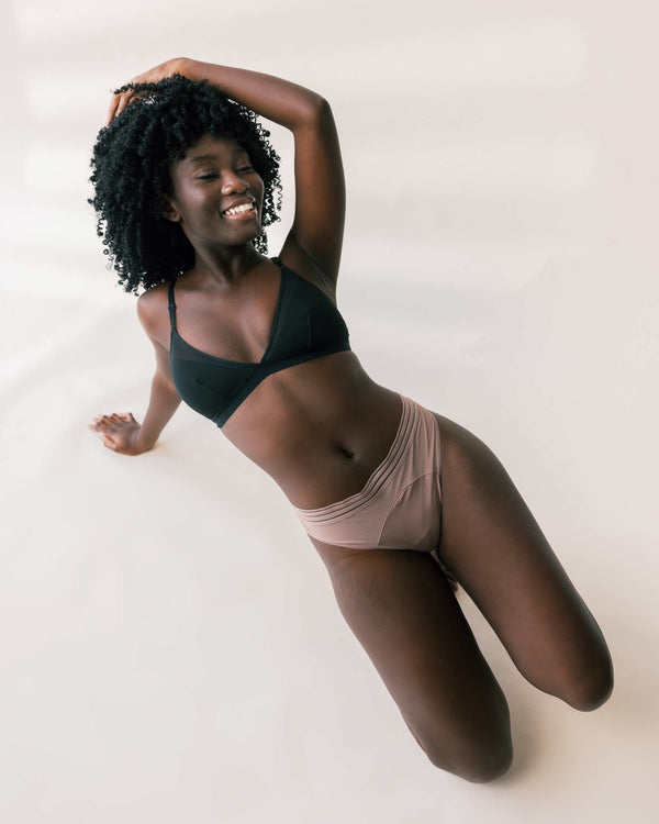 Leakproof Mesh Thong