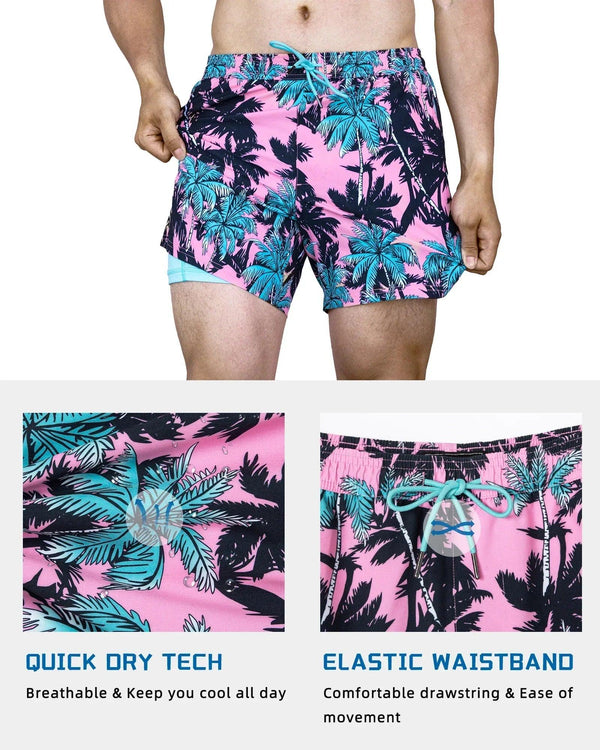 Mens Swim Quick Dry Beach Shorts - Sexikinis Swim - Gifts for You 'n Me