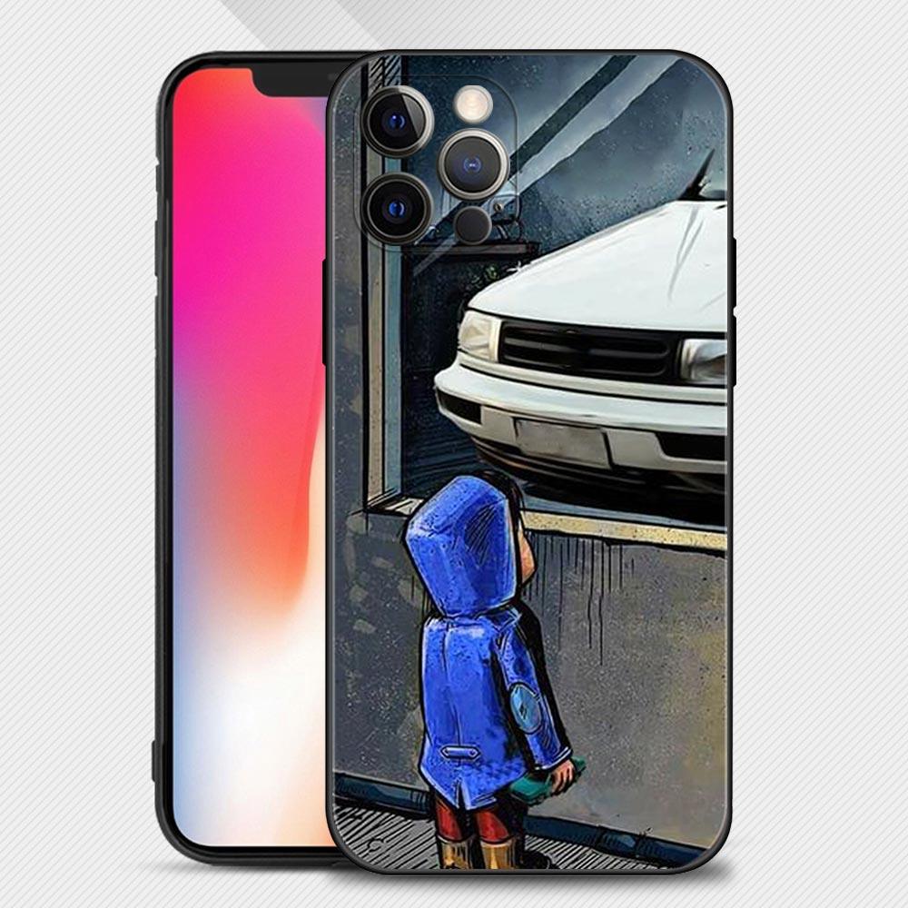 Boy Girl See Cool Sports Car Drift Case For iPhone 14 13 12 11 Pro Max Cover X XR XS Max 12Mini 13Mini 6 6S 7 8 Plus 5 5S Slim Back Cover Designer Matte Finish Hard Ultra Protective & Anti Shock