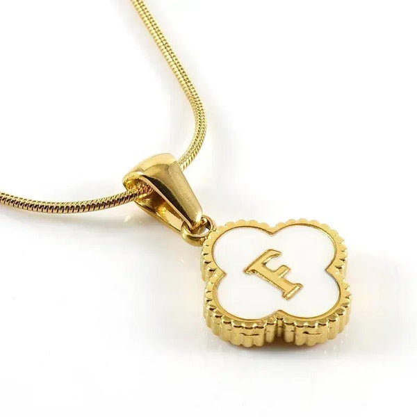 Lucky Clover Stainless Steel Pendant Necklace - Sexikinis Swim - Gifts for You 'n Me
