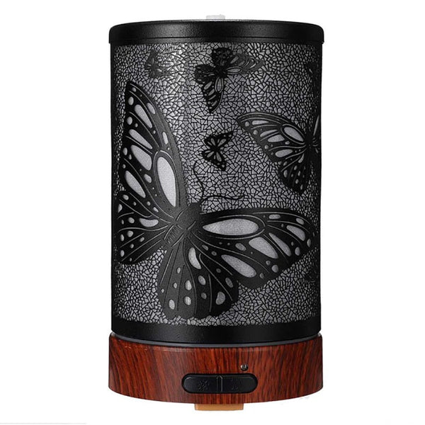 Vintage Metal Ultrasonic 100ml Essential Oil Aroma Diffuser