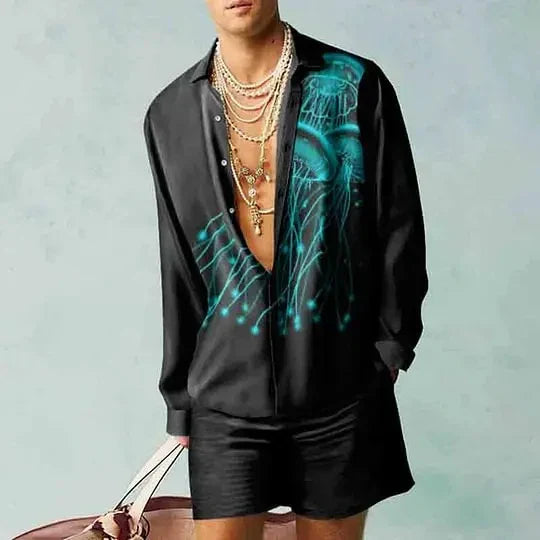 Luxury European Beach shorts set - Sexikinis Swim