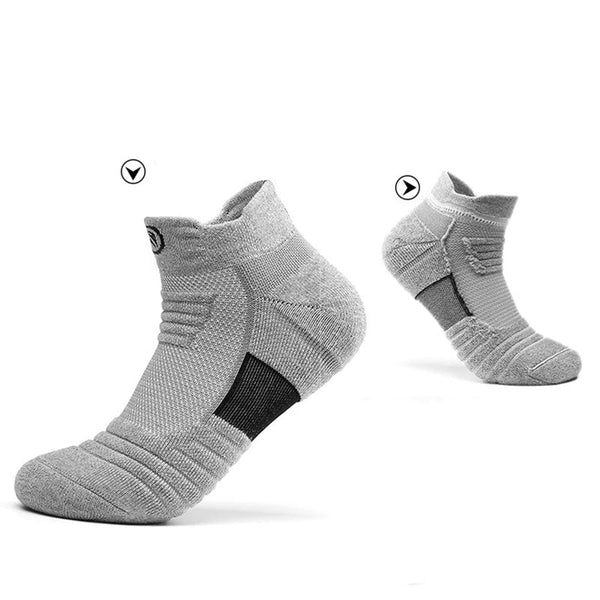 Cushioned Sports Compression Socks for Basketball and Running