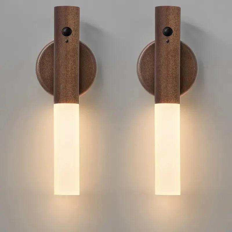 Smart Motion Sensor Night Light – Rechargeable LED Wall Lamp