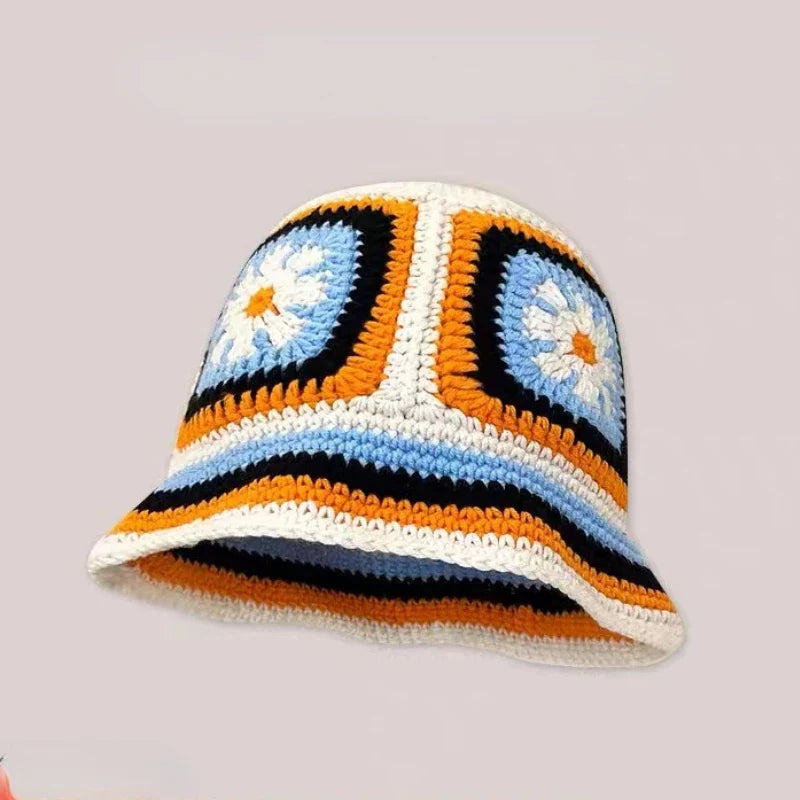 New Crochet Korean Handmade Bucket Hat - Sexikinis Swim