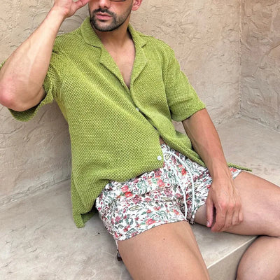 Quality luxury men beach wear set