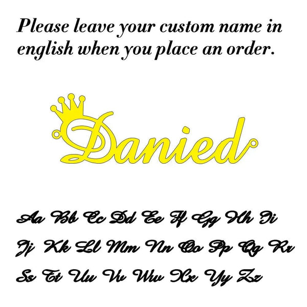 Custom Name Necklace -Sexikinis Swim - Gifts for You 'n Me