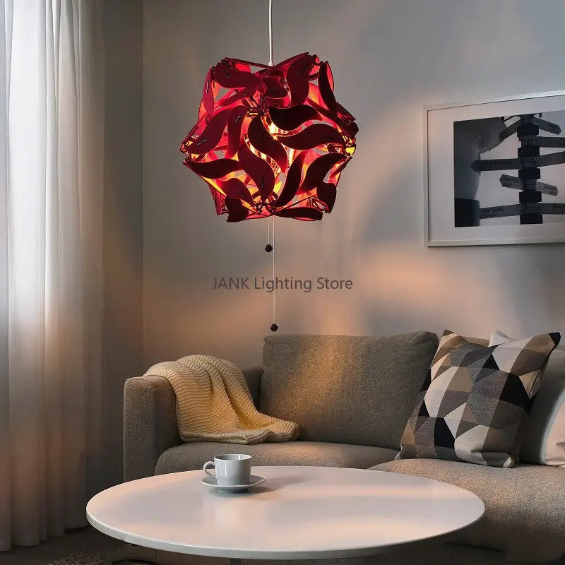 Gold Bauhinia LED Chandelier