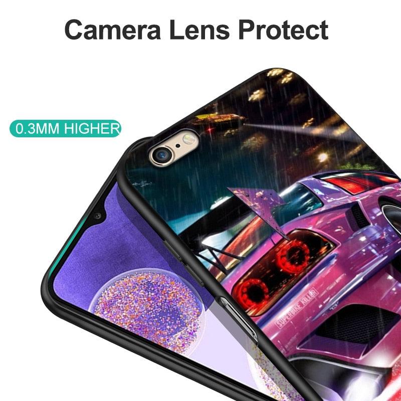 Cute Cover Soft Silicone Print Cars Print Phone Case For Iphone 5s 5 S Se 2016 4.0