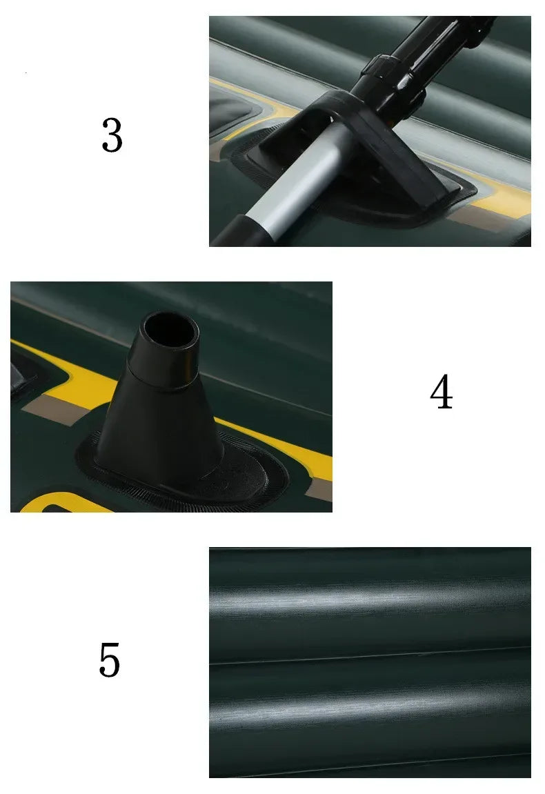 Multi-kayak Inflatable Boat INTEX68347 Sea Eagle Series Raft Thickened Fishing Boat Drift Charging Valve Outdoor Assault Boat