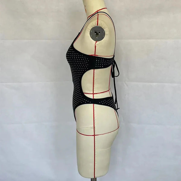 Diamond one piece swimsuit - Sexikinis Swim