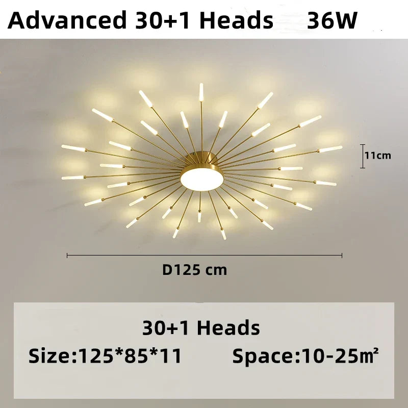 Nordic Firework Pendant Light