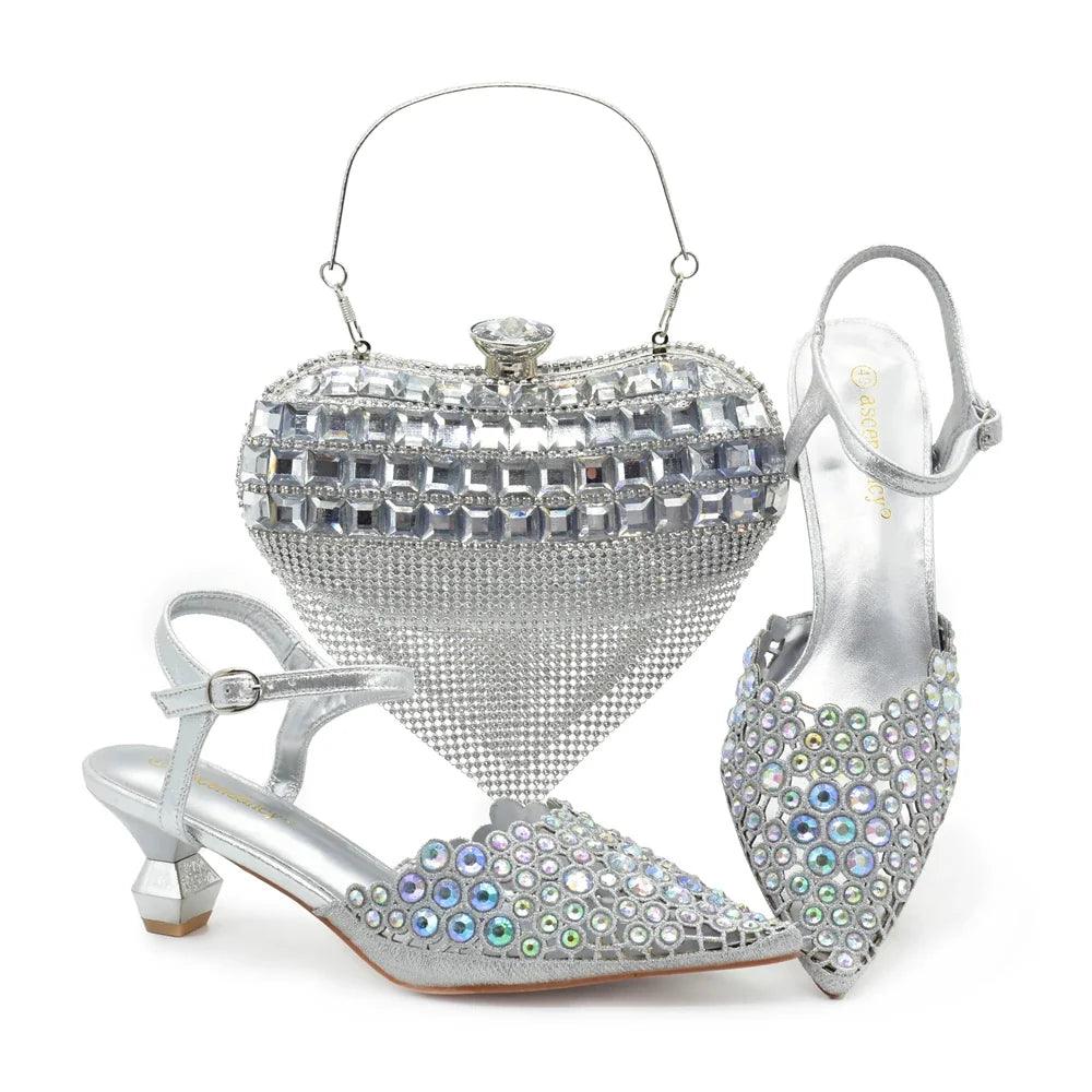 Italian Shoes And Bag Sets EDS1-3