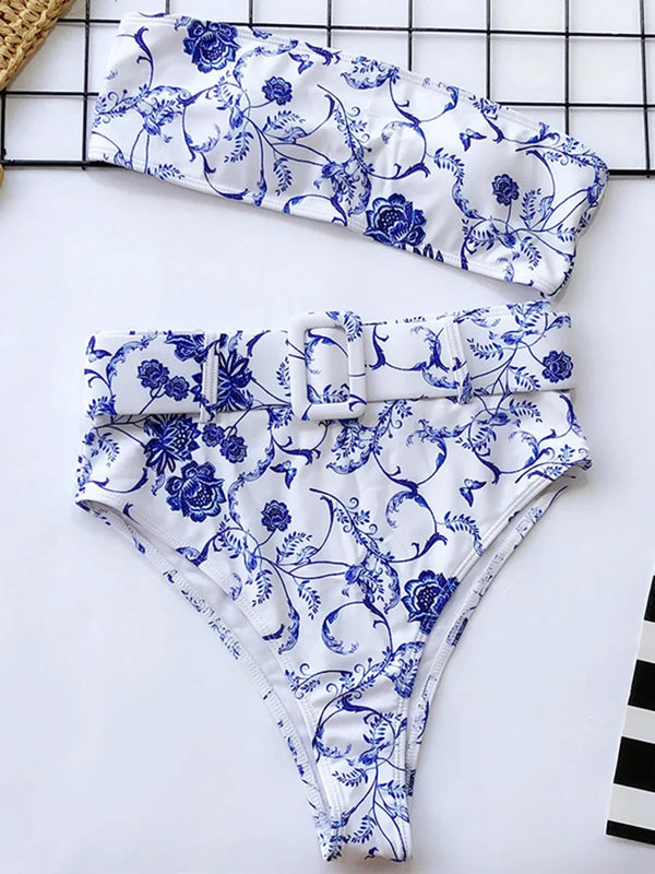 Sally High Waist two piece swimsuit - Sexikinis Swim