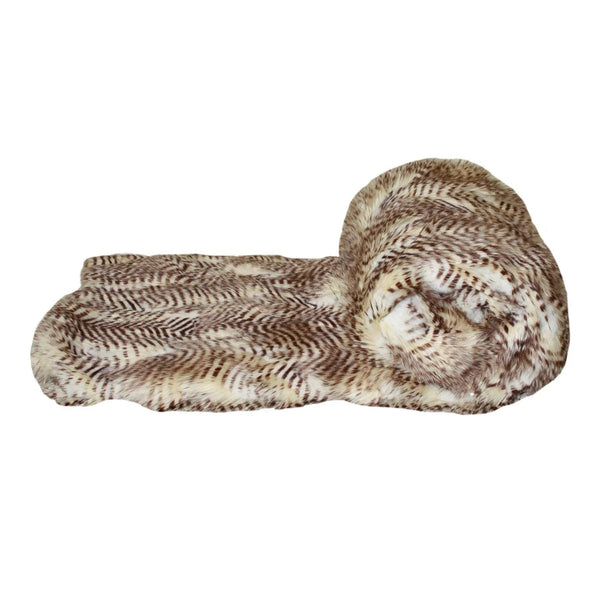 Fur Throw 'Saber Milk n' Honey' - Gifts for You 'n Me