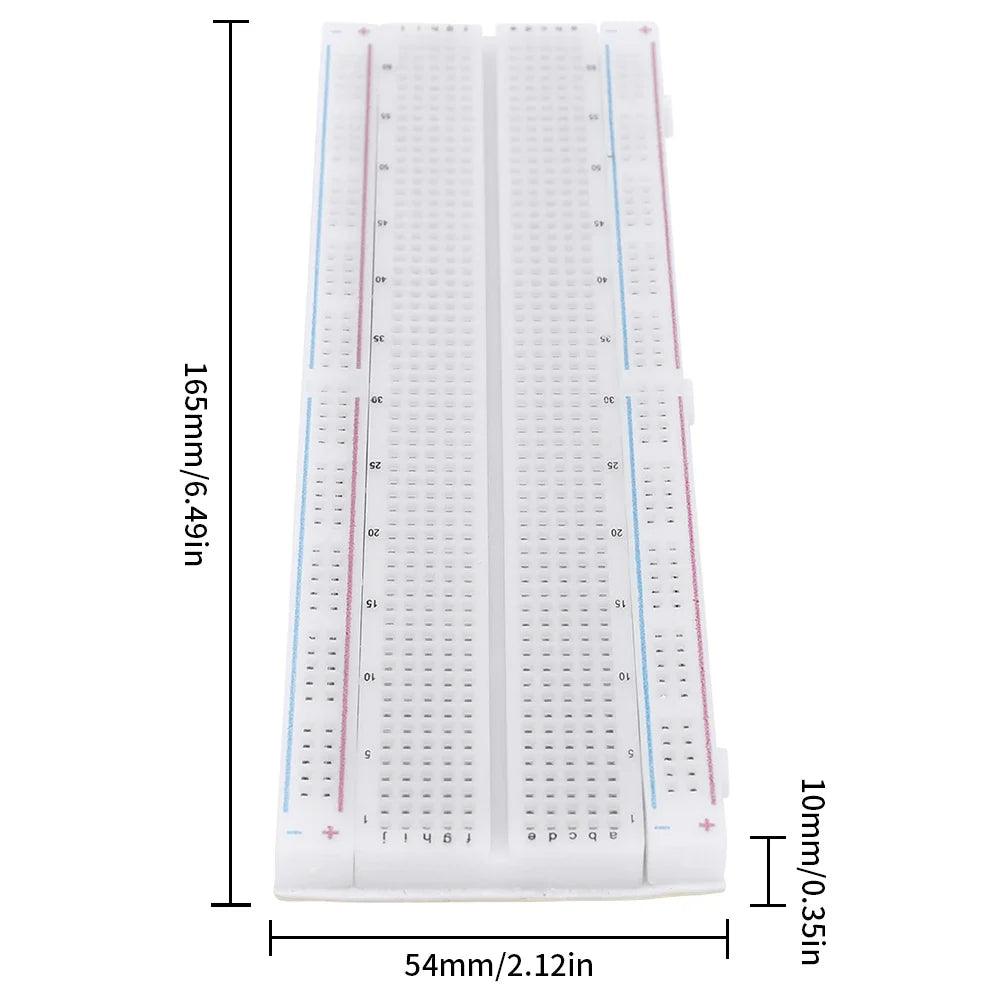 10-1PC MB-102 Prototype PCB Solderless Breadboard Solderless Breadboard Protoboard Circuit PCB DIY Kits