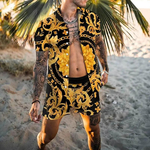 Designer style men two piece Beach set - Sexikinis Swim