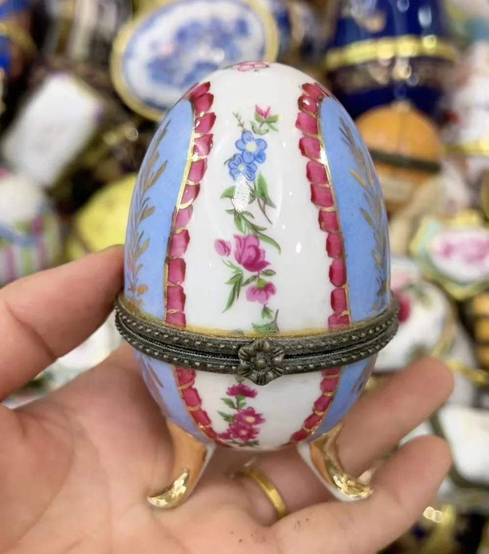 Ceramics Flower Jewelry Storage Box Vase Flower Basket Jewelry Case Storage Jewelry Organizer Display Gifts Home Decor Ornament