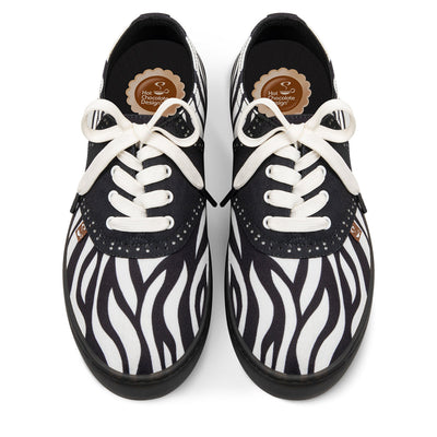 Saddle Zebra Casual Sneaker