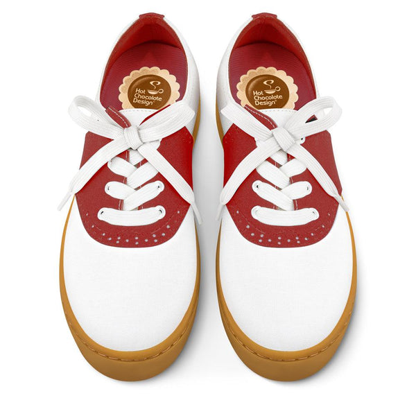 Saddle Red Casual Sneaker