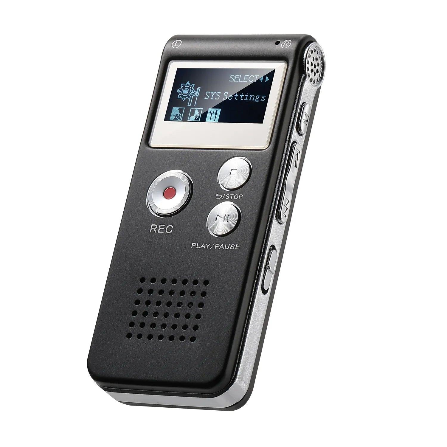 Voice Activated Digital Recorder Portable Lecture Audio Recorder N28