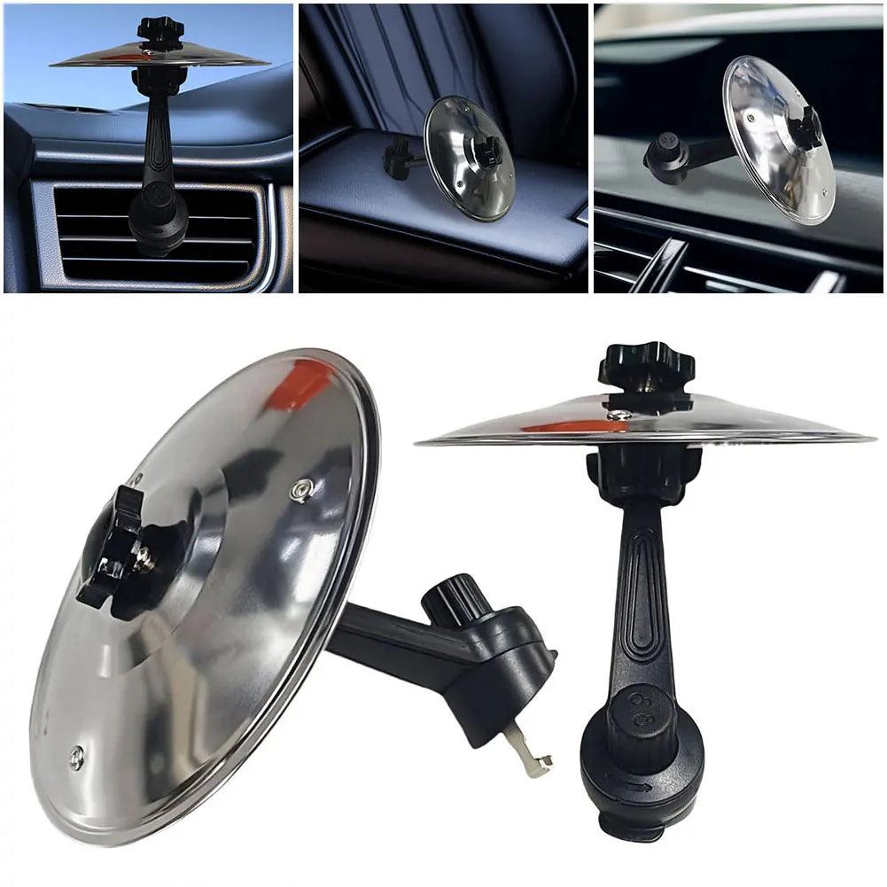 2/1PC Vehicles Musical Saucer Car Crash Cymbal Alloy Car Crash Drums Cymbal Air Vent Drum Mini Drum Clip-On Mini for Music Vent